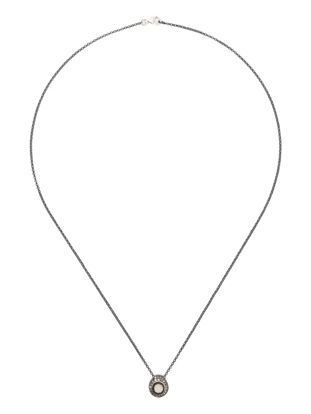 Колье с овальной подвеской Rosa Maria, черный
Колье с овальной подвеской Rosa Maria, черный