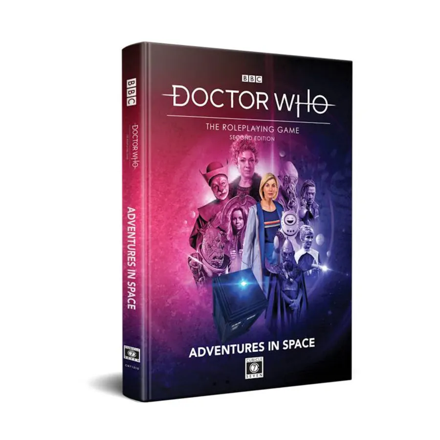 Adventures in Space, Doctor Who - The Roleplaying Game (Second Edition) (Cubicle Seven), твердый переплет
Adventures in Space, Doctor Who - The Roleplaying Game (Second Edition) (Cubicle Seven), твердый переплет