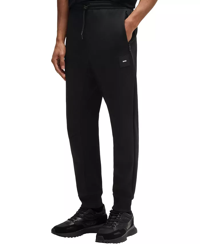 Мужские брюки спортивного костюма из хлопковой смеси Hugo Boss, черный
Мужские брюки спортивного костюма из хлопковой смеси Hugo Boss, черный