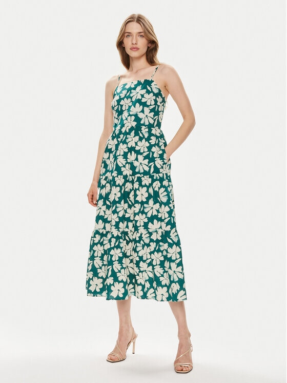 Платье стандартного кроя Gap, зеленый
Платье стандартного кроя Gap, зеленый