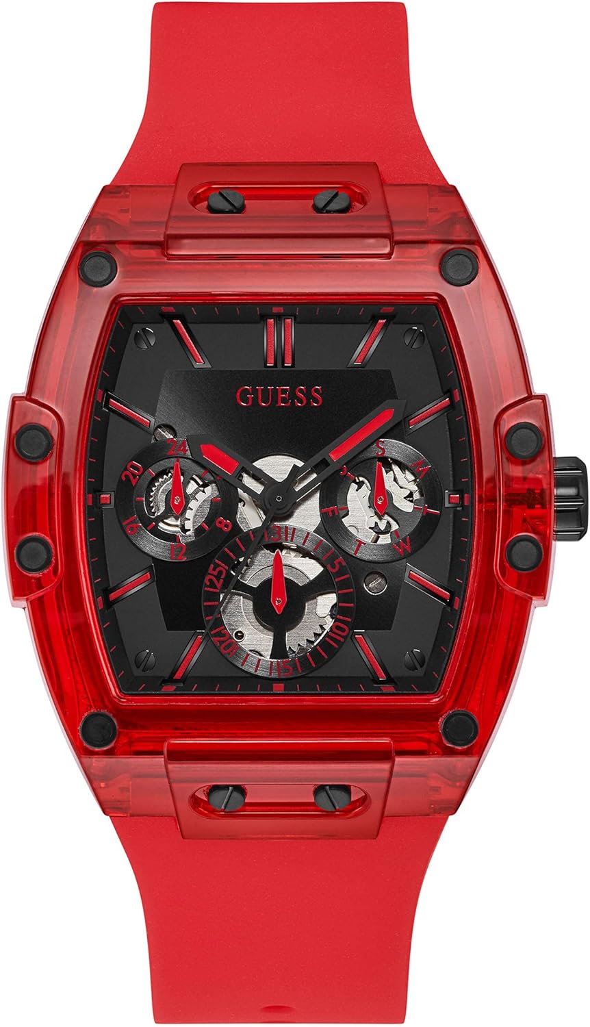 GUESS Мужские часы Trend Tonneau 43mm, Red/Red/Black
GUESS Мужские часы Trend Tonneau 43mm, Red/Red/Black