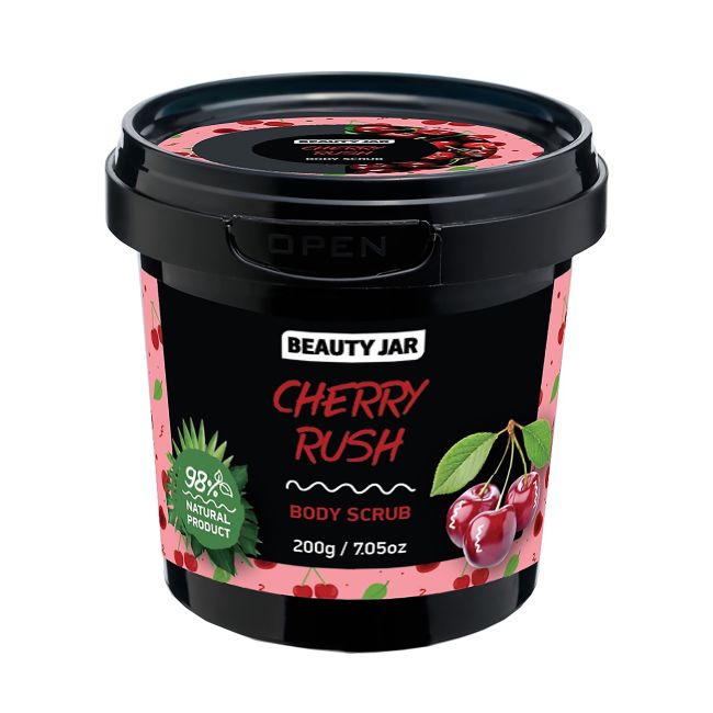 Скраб для тела с экстрактом вишни Beauty Jar, 200 гр
Скраб для тела с экстрактом вишни Beauty Jar, 200 гр