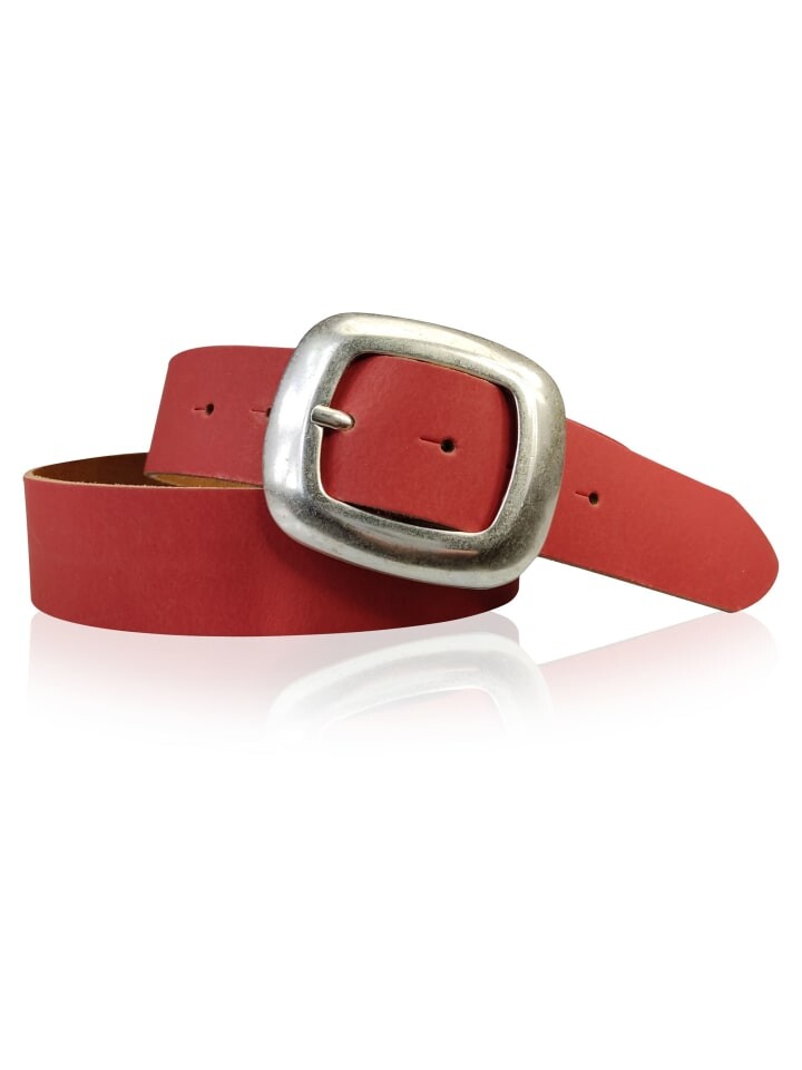 Ремень FRONHOFER, красный 
Ремень FRONHOFER, красный