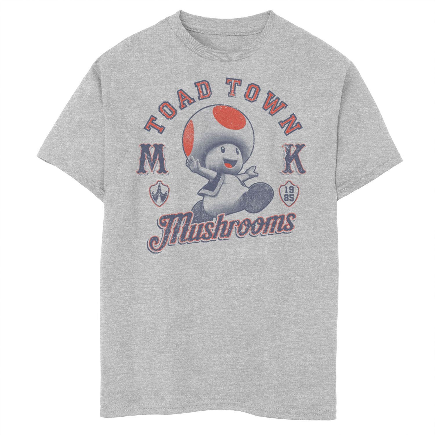 Футболка с портретом «Грибы и грибы» для мальчиков 8–20 лет Super Mario Bros. Toad Town Licensed Character
Футболка с портретом «Грибы и грибы» для мальчиков 8–20 лет Super Mario Bros. Toad Town Licensed Character