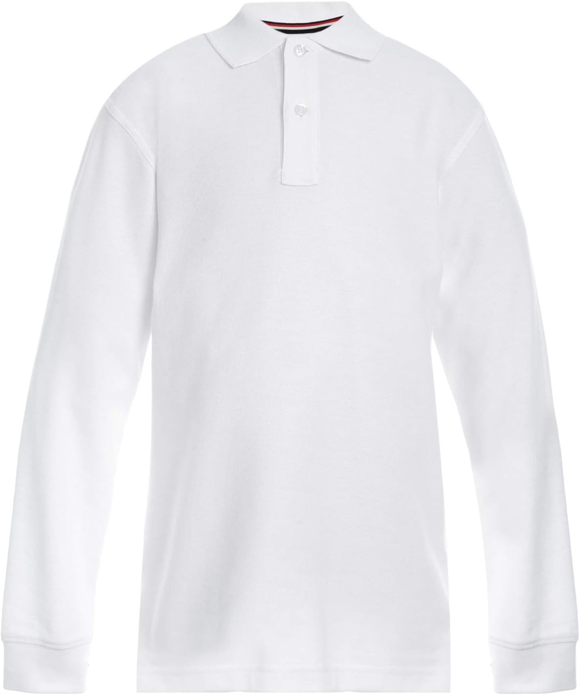 Tommy Hilfiger Unisex-Child Long Sleeve Pique Co-ed Kids Polo, White
Tommy Hilfiger Unisex-Child Long Sleeve Pique Co-ed Kids Polo, White