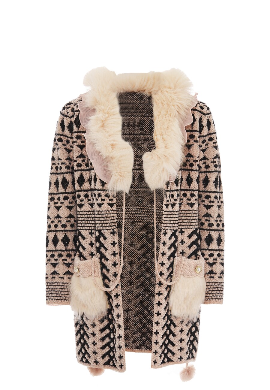 Вязаный кардиган faina, Rose/Powder
Вязаный кардиган faina, Rose/Powder