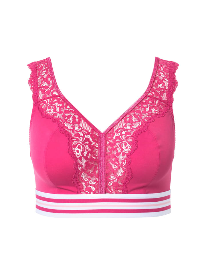 Бюстгальтер без косточек Ulla Popken, розовый
Бюстгальтер без косточек Ulla Popken, розовый