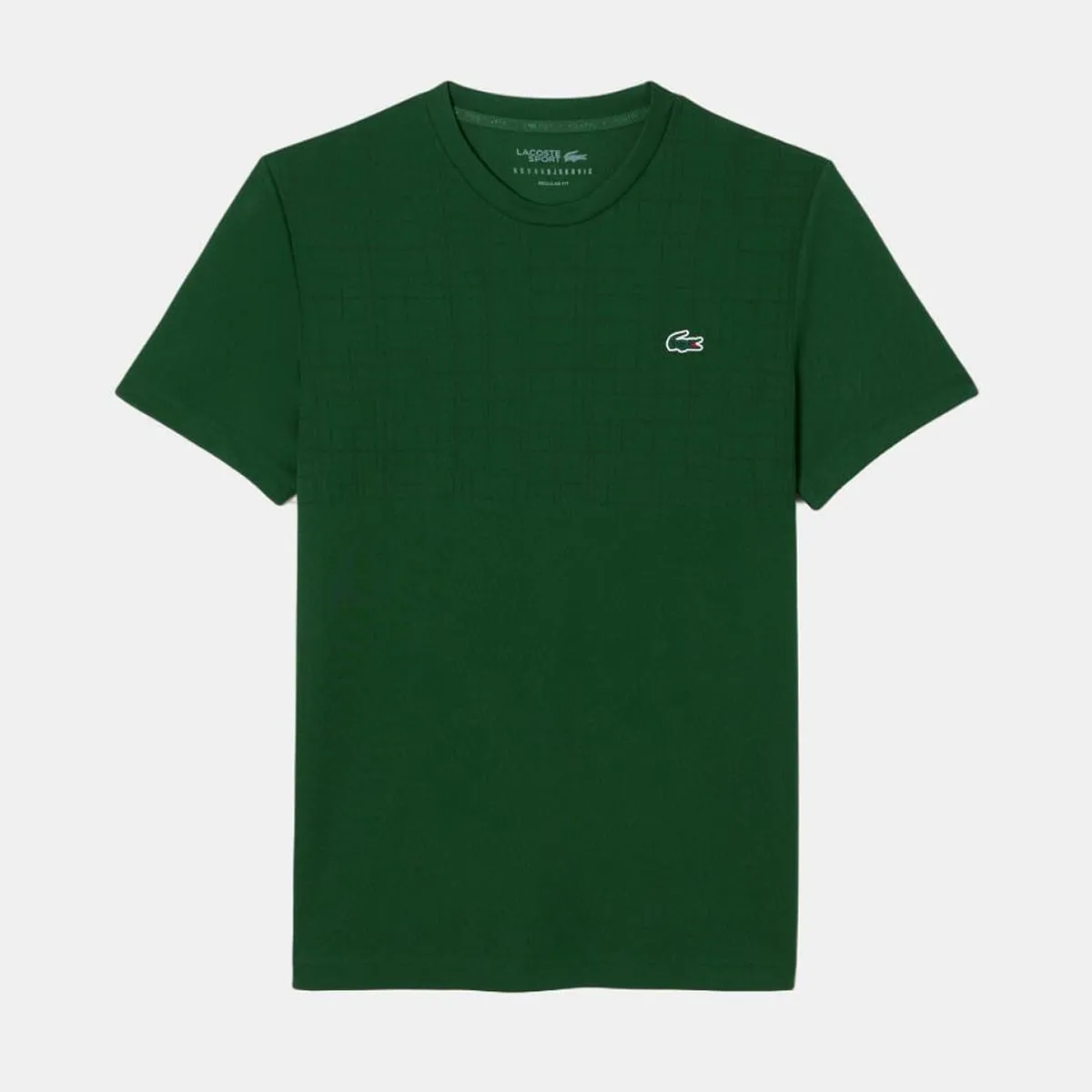 Дышащая, ультрасухая спортивная футболка с круглым вырезом x Novak Djokovic Lacoste, зеленый
Дышащая, ультрасухая спортивная футболка с круглым вырезом x Novak Djokovic Lacoste, зеленый