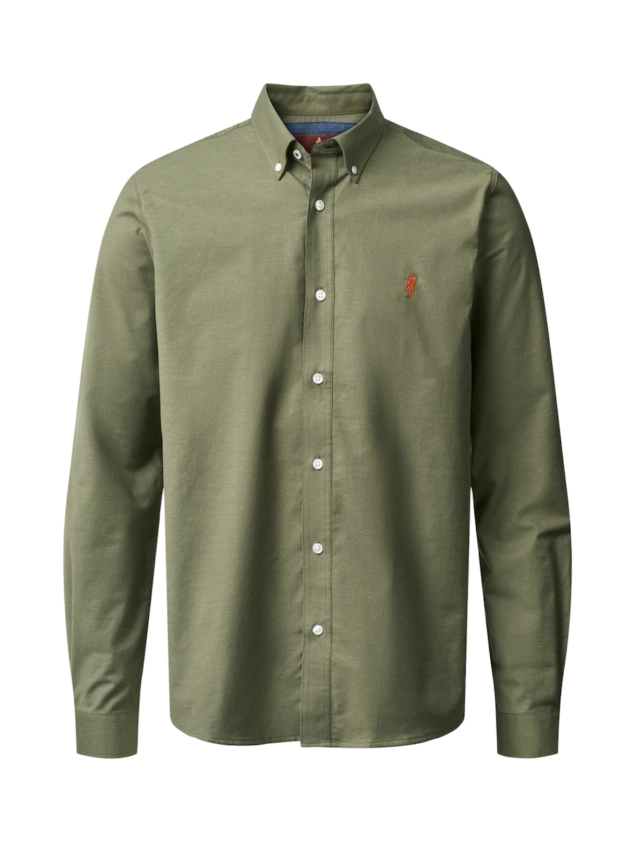 Рубашка на пуговицах классического кроя MCS, оливковый
Рубашка на пуговицах классического кроя MCS, оливковый