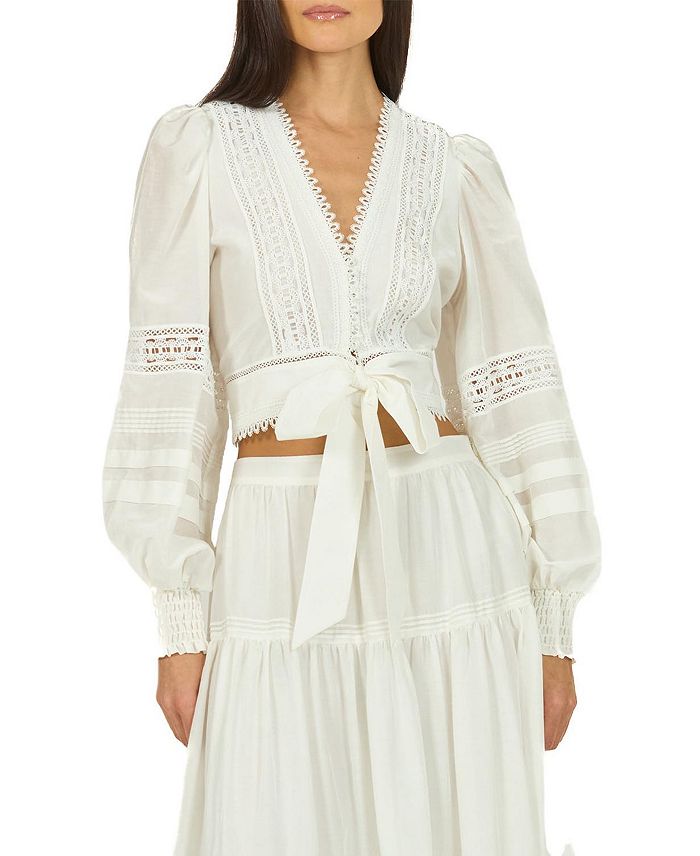 Топ Karina Secret Mission, слоновая кость/кремовый
Топ Karina Secret Mission, слоновая кость/кремовый