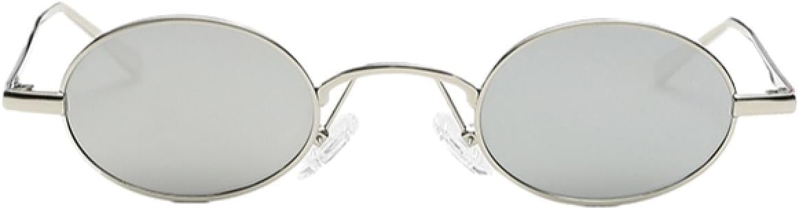 Солнцезащитные очки с защитой от УФ-излучения UV400 | Маленькая овальная металлическая оправа, цветные линзы | Для женщин и мужчин, для занятий спортом на открытом воздухе и вождения DSVIGF, Silver Frame Silver
Солнцезащитные очки с защитой от УФ-излучения UV400 | Маленькая овальная металлическая оправа, цветные линзы | Для женщин и мужчин, для занятий спортом на открытом воздухе и вождения DSVIGF, Silver Frame Silver