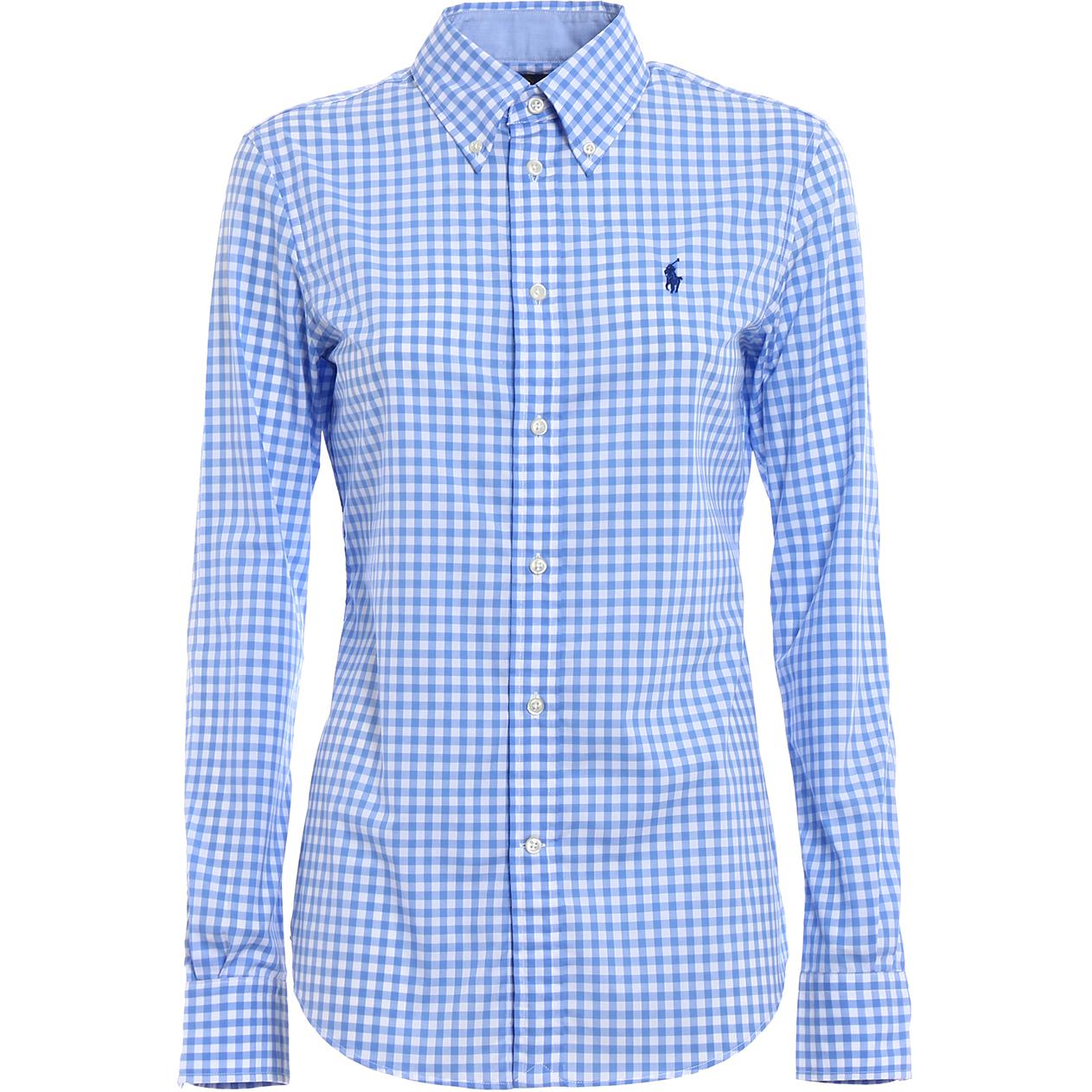 Женская рубашка Polo Ralph Lauren, голубой
Женская рубашка Polo Ralph Lauren, голубой