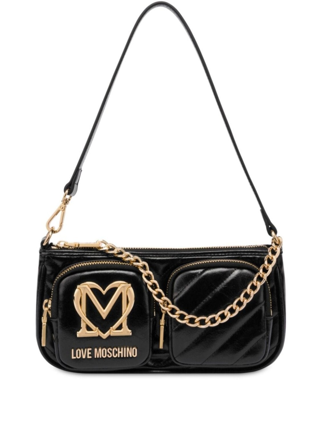 Love Moschino сумка на плечо с логотипом, черный
Love Moschino сумка на плечо с логотипом, черный