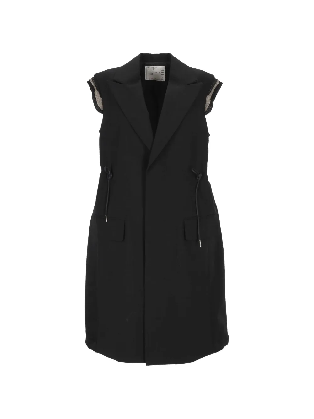 Куртка без рукавов Sacai, черный
Куртка без рукавов Sacai, черный