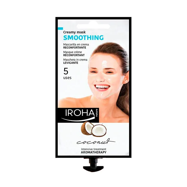 Увлажняющая маска для лица с кокосом Mascarilla En Crema Reconfortante Iroha Nature, 1 UD
Увлажняющая маска для лица с кокосом Mascarilla En Crema Reconfortante Iroha Nature, 1 UD