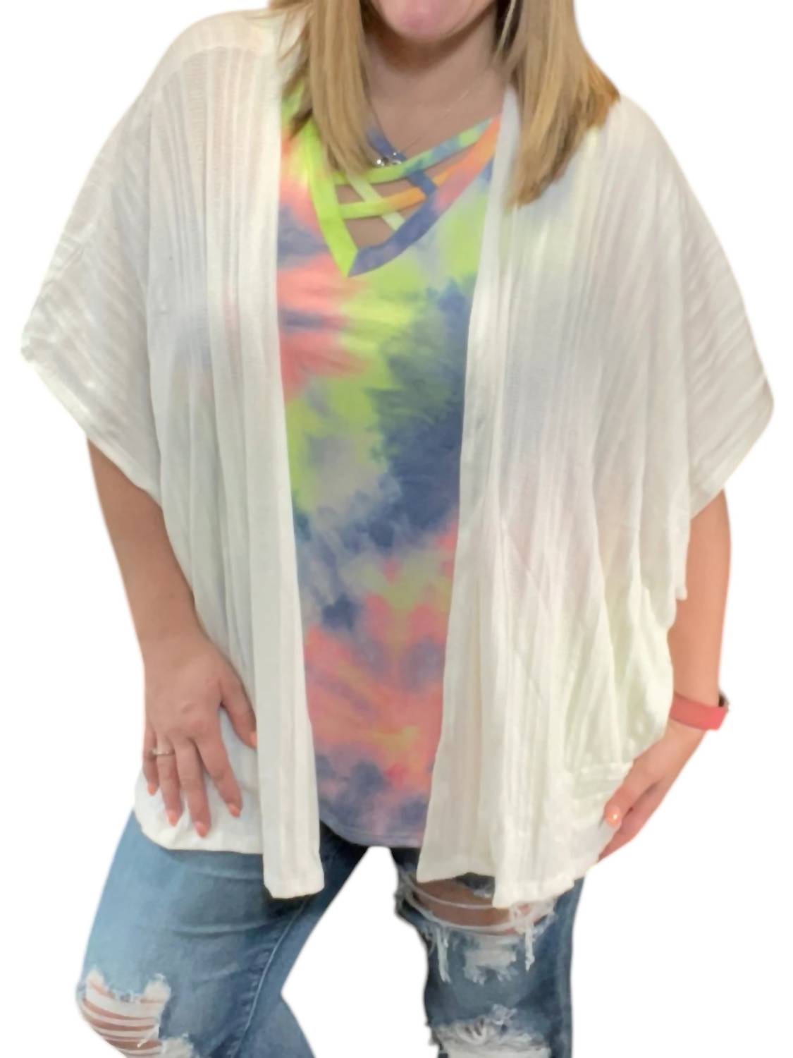 Летний кардиган цвета слоновой кости White Birch
Летний кардиган цвета слоновой кости White Birch