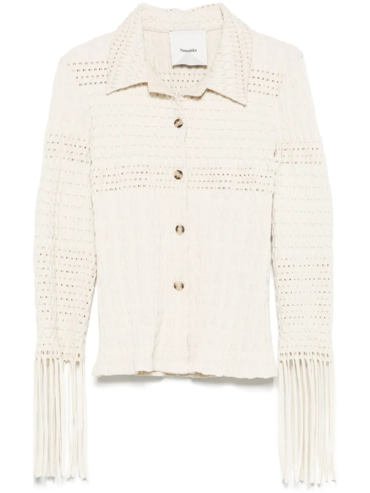 Рубашка Niceta Nanushka, нейтральный
Рубашка Niceta Nanushka, нейтральный