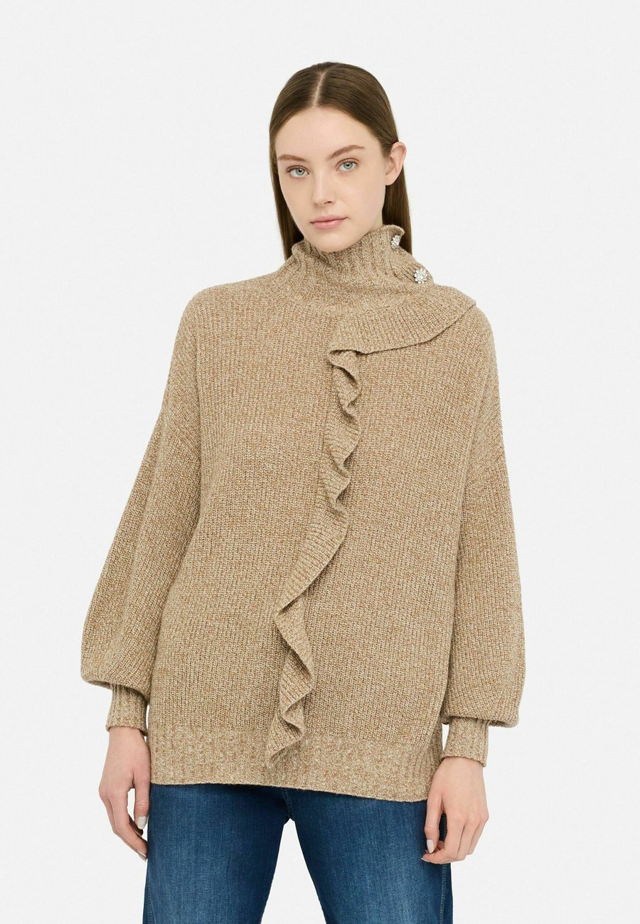Джемпер LIU JO WITH RUFFLES, Beige
Джемпер LIU JO WITH RUFFLES, Beige