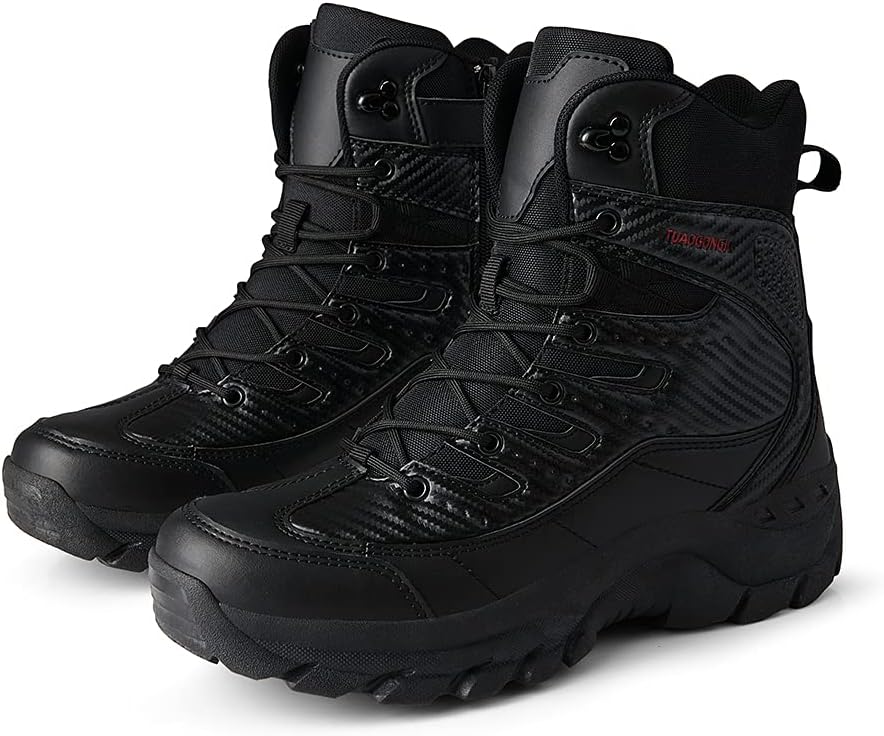 Военные тактические ботинки Bitiger 18 см с дышащей легкой конструкцией, мужские армейские джунгли, пустынная обувь на щиколотку для мужчин, черный
Военные тактические ботинки Bitiger 18 см с дышащей легкой конструкцией, мужские армейские джунгли, пустынная обувь на щиколотку для мужчин, черный