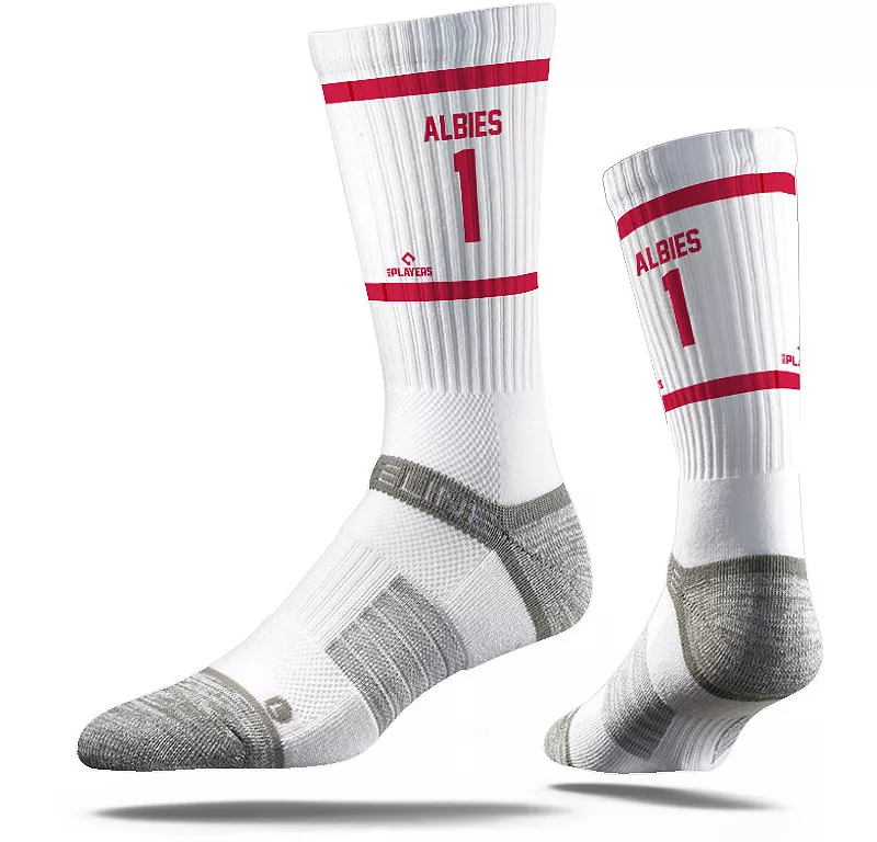 Мужские носки Strideline Atlanta Braves Ozzie Albies Premium Crew
Мужские носки Strideline Atlanta Braves Ozzie Albies Premium Crew