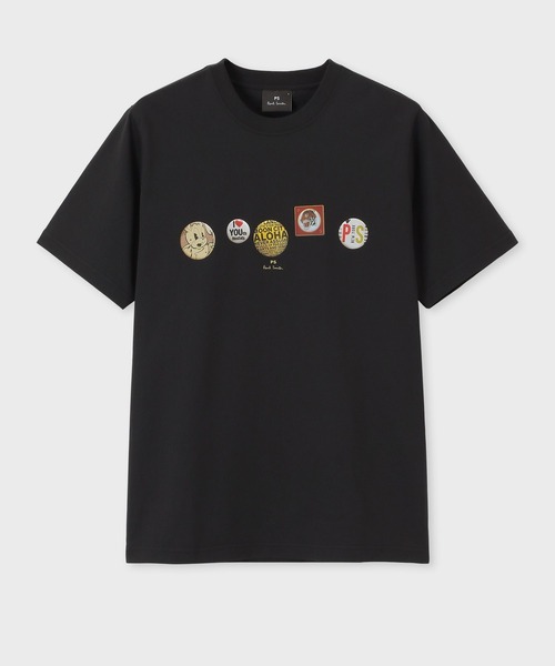 PS Paul Smith Футболка с коротким рукавом, принт 'Button Budges', Paul Smith, черный
PS Paul Smith Футболка с коротким рукавом, принт 'Button Budges', Paul Smith, черный