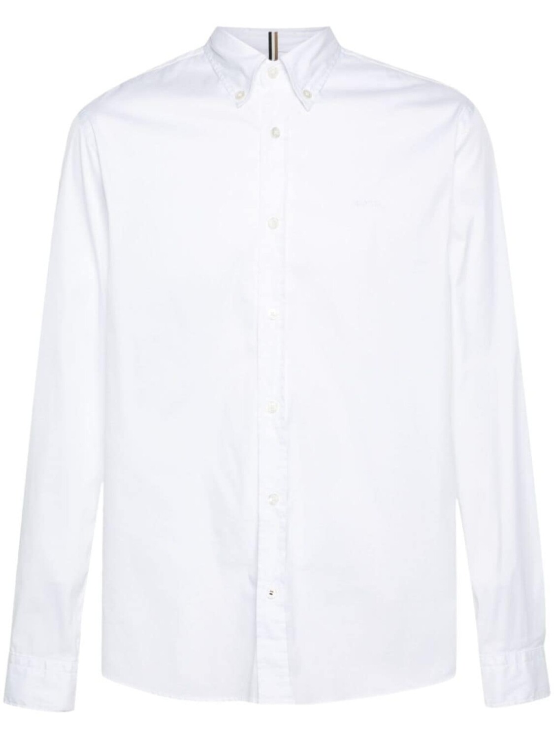 BOSS поплиновая рубашка с вышитым логотипом, белый
BOSS поплиновая рубашка с вышитым логотипом, белый