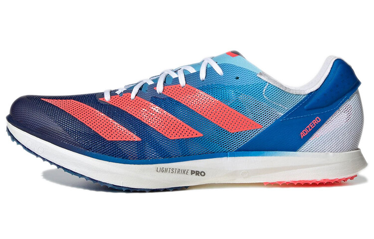 Кроссовки Adizero Series для бега мужские с низким верхом, синие/оранжевые/белые Adidas
Кроссовки Adizero Series для бега мужские с низким верхом, синие/оранжевые/белые Adidas