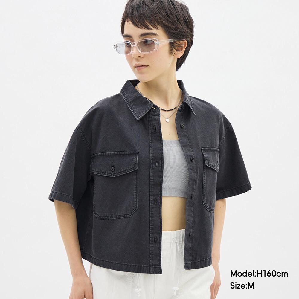 Рубашка женская GU джинсовая, темно-серый
Рубашка женская GU джинсовая, темно-серый