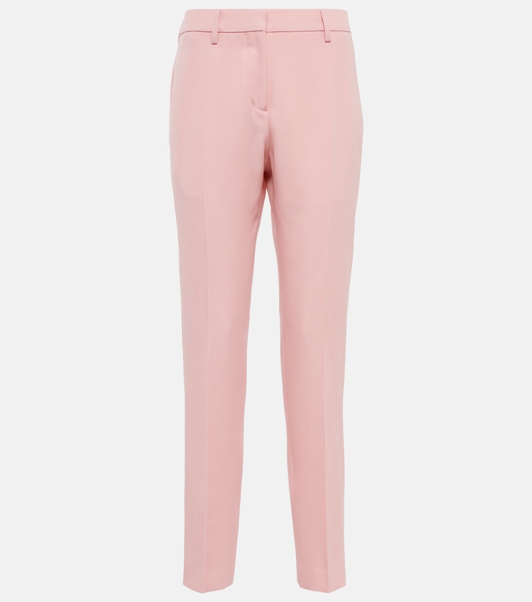 Узкие шерстяные брюки со средней посадкой BURBERRY, розовый
Узкие шерстяные брюки со средней посадкой BURBERRY, розовый