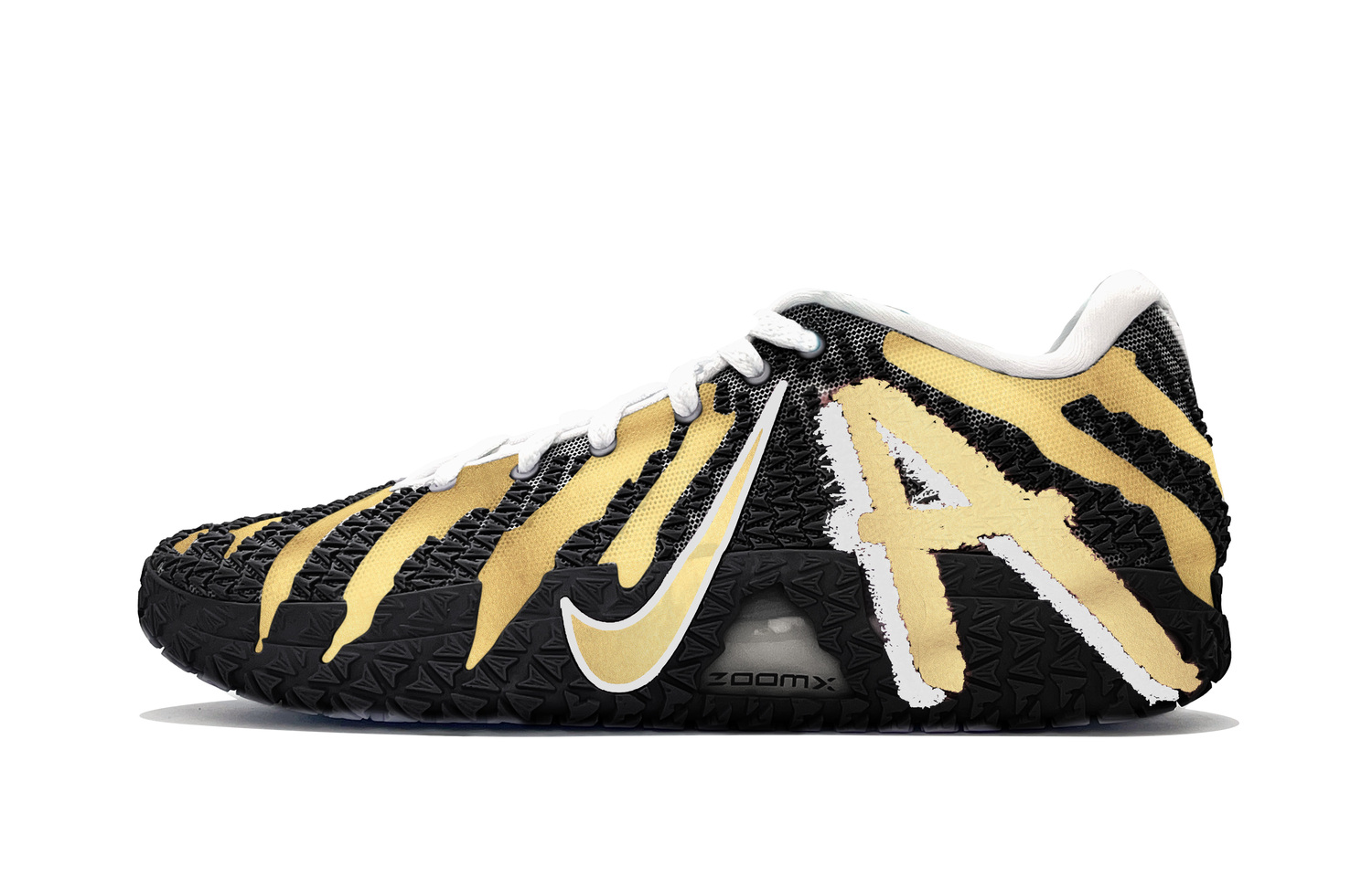 Nike Кроссовки баскетбольные Ja Morant 3 Low top Unisex Black Gold
Nike Кроссовки баскетбольные Ja Morant 3 Low top Unisex Black Gold