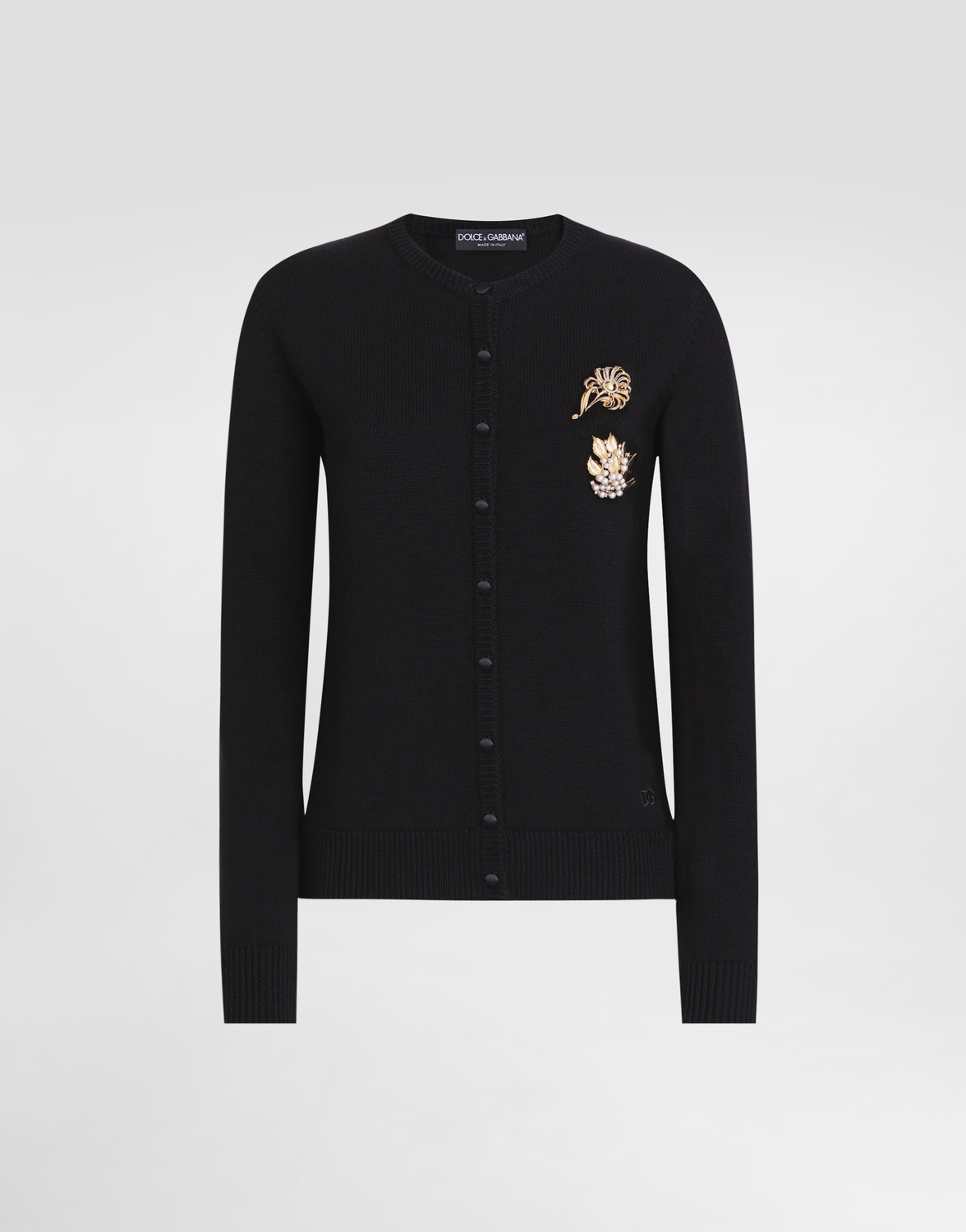 Шерстяной кардиган Dolce & Gabbana, черный
Шерстяной кардиган Dolce & Gabbana, черный