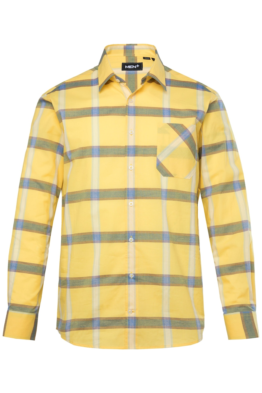 Рубашка на пуговицах классического кроя Men Plus, желтый
Рубашка на пуговицах классического кроя Men Plus, желтый