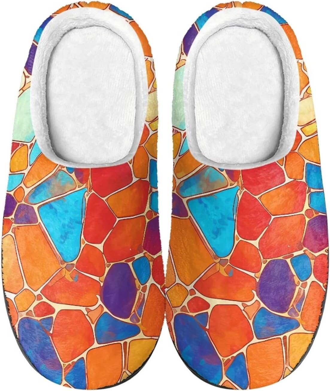 Semiouray Autumn Halloween Унисекс-взрослые тапочки с подошвой EVA и туфли Tie-Dye House Тапочки для дома и на улице для дома и на улице, Multi-colour Gravel Geometry
Semiouray Autumn Halloween Унисекс-взрослые тапочки с подошвой EVA и туфли Tie-Dye House Тапочки для дома и на улице для дома и на улице, Multi-colour Gravel Geometry