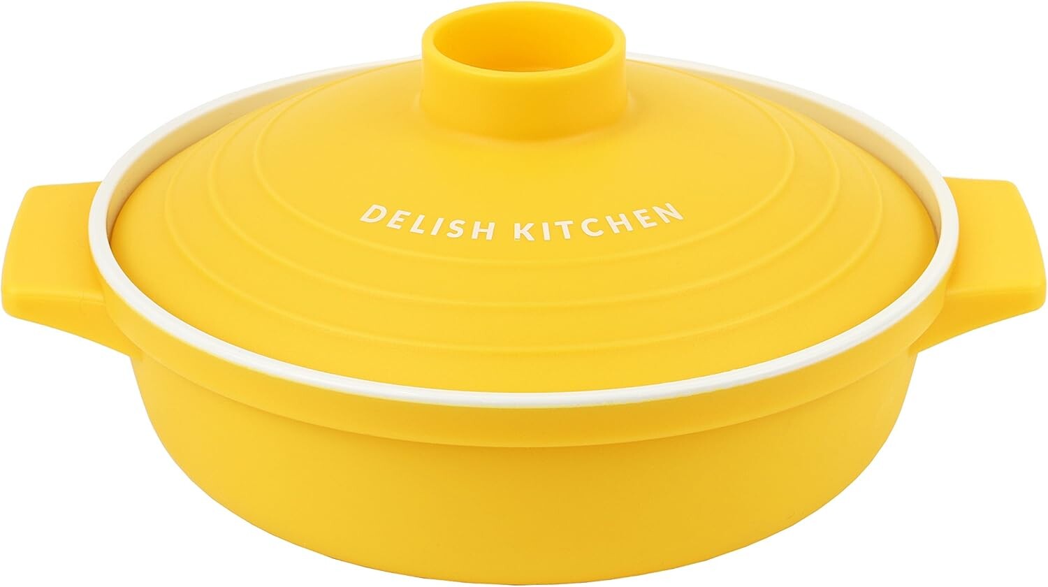 DELISH KITCHEN CC-1344 Металлическая посуда для микроволновой печи Pearl, желтая, кастрюля для микроволновой печи, 7,1 дюйма (18 см), Yellow
DELISH KITCHEN CC-1344 Металлическая посуда для микроволновой печи Pearl, желтая, кастрюля для микроволновой печи, 7,1 дюйма (18 см), Yellow
