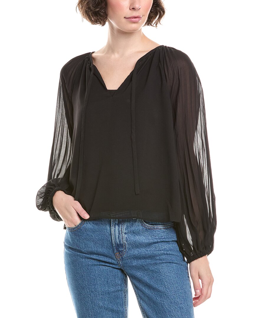 Белла Даль Плиссированная блузка реглан Bella Dahl 
Белла Даль Плиссированная блузка реглан Bella Dahl