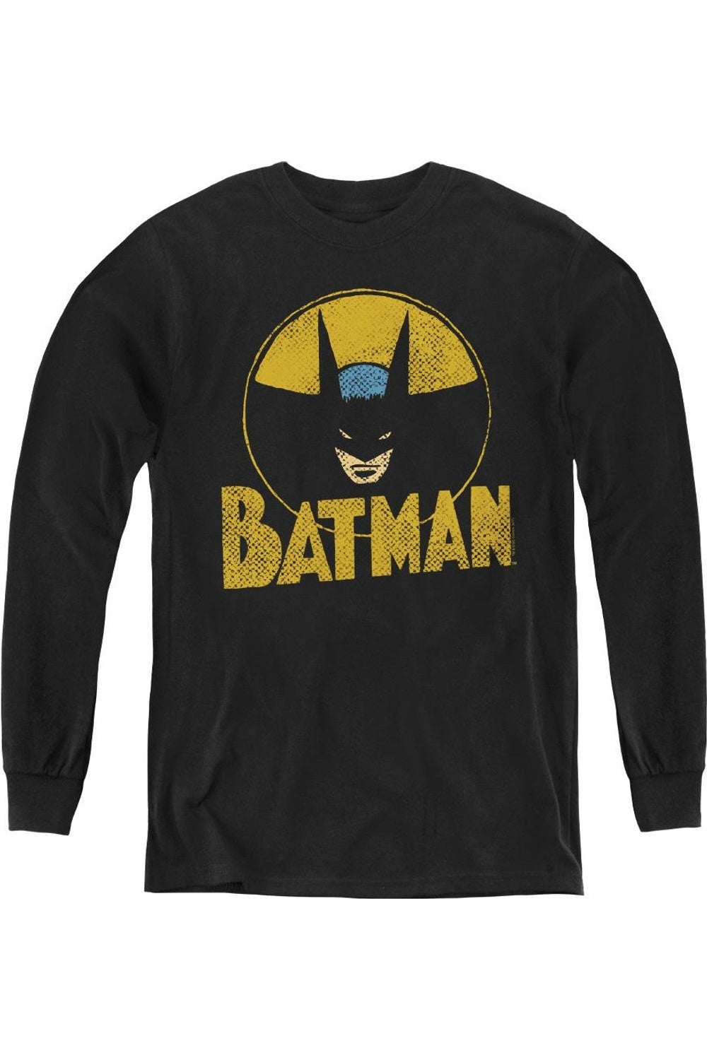 Футболка с длинным рукавом DC Comics Circle Bat для молодежи Gildan, черный
Футболка с длинным рукавом DC Comics Circle Bat для молодежи Gildan, черный