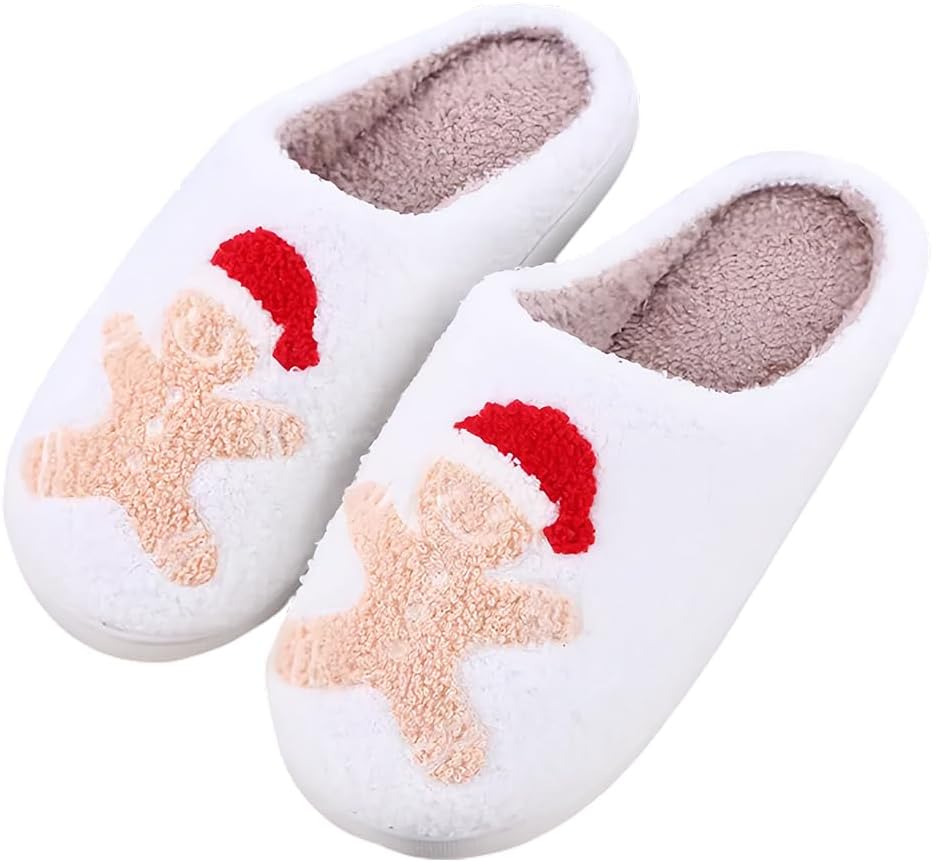 Теплые пушистые тапочки MUMIANH для женщин и мужчин, милые, зимние, для дома, с противоскользящей подошвой, на Рождество, белый
Теплые пушистые тапочки MUMIANH для женщин и мужчин, милые, зимние, для дома, с противоскользящей подошвой, на Рождество, белый