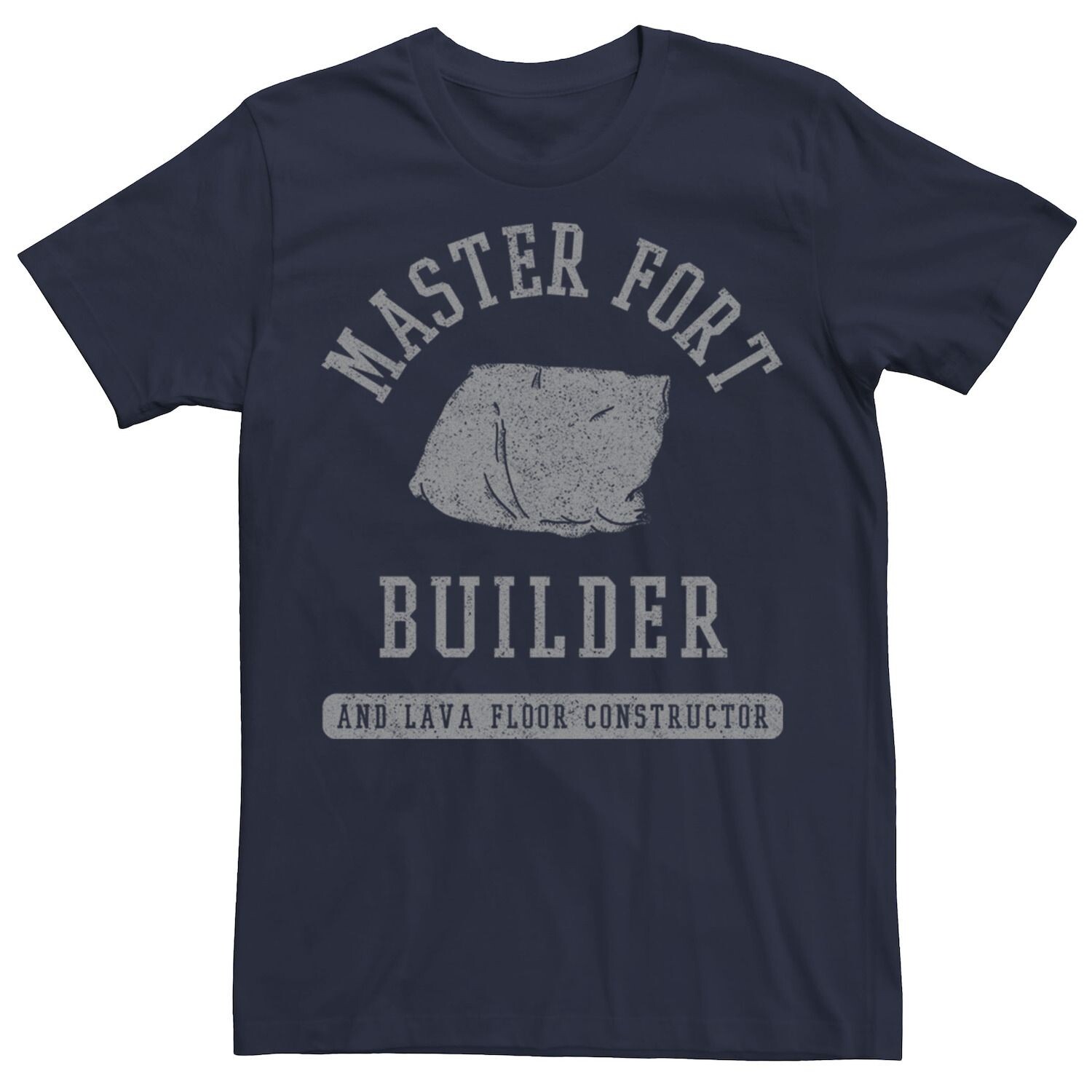 Мужская футболка Master Fort Builder и Lava Floor Constructor с юмористическим рисунком Licensed Character
Мужская футболка Master Fort Builder и Lava Floor Constructor с юмористическим рисунком Licensed Character