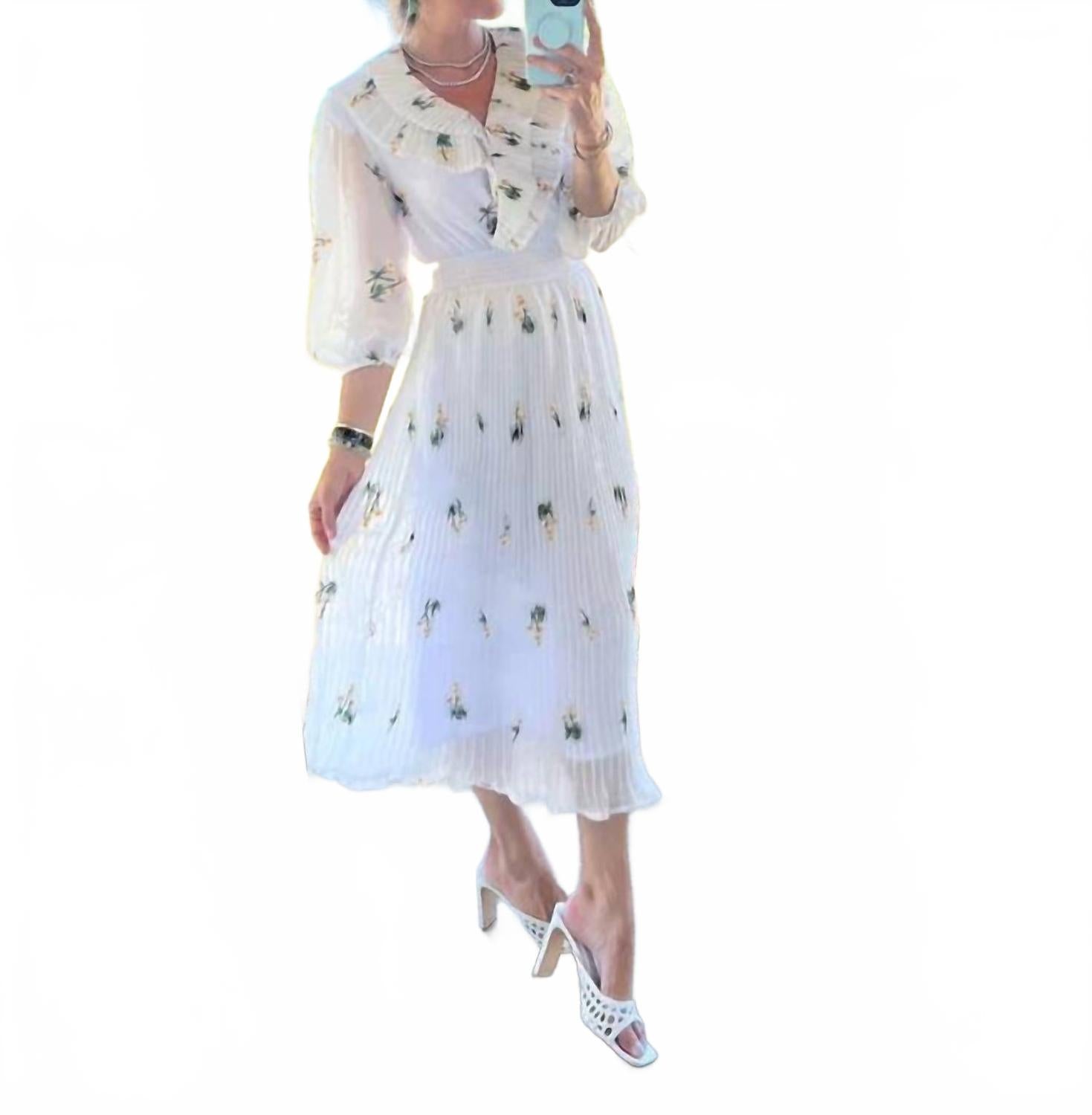 Бланш Миди Платье В Белой Маргаритке Buru
Бланш Миди Платье В Белой Маргаритке Buru