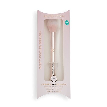 Кисть Revolution Create Soft Focus Brush R6 50G, Makeup Revolution
Кисть Revolution Create Soft Focus Brush R6 50G, Makeup Revolution