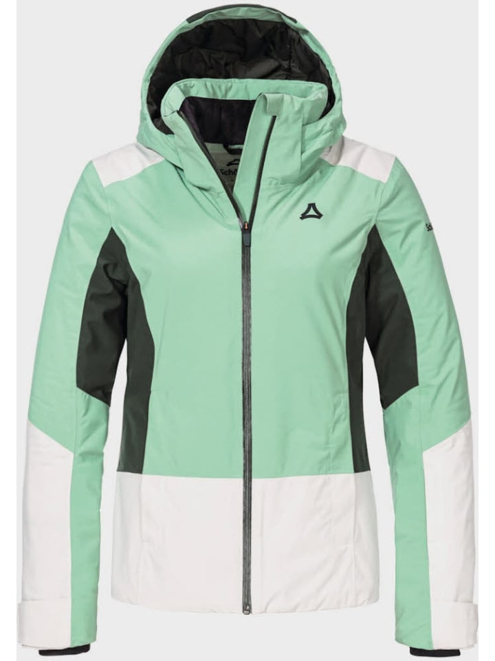 Куртка для лыж/сноуборда зеленого цвета Schöffel
Куртка для лыж/сноуборда зеленого цвета Schöffel