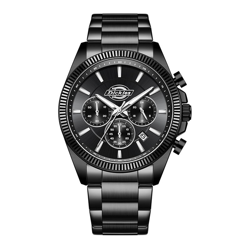 Наручные часы Dickies с кварцевым механизмом, стальным браслетом, черным циферблатом 42 мм, мужские
Наручные часы Dickies с кварцевым механизмом, стальным браслетом, черным циферблатом 42 мм, мужские