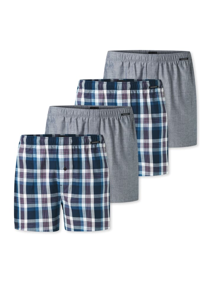 Боксеры Schiesser, синий/серый
Боксеры Schiesser, синий/серый