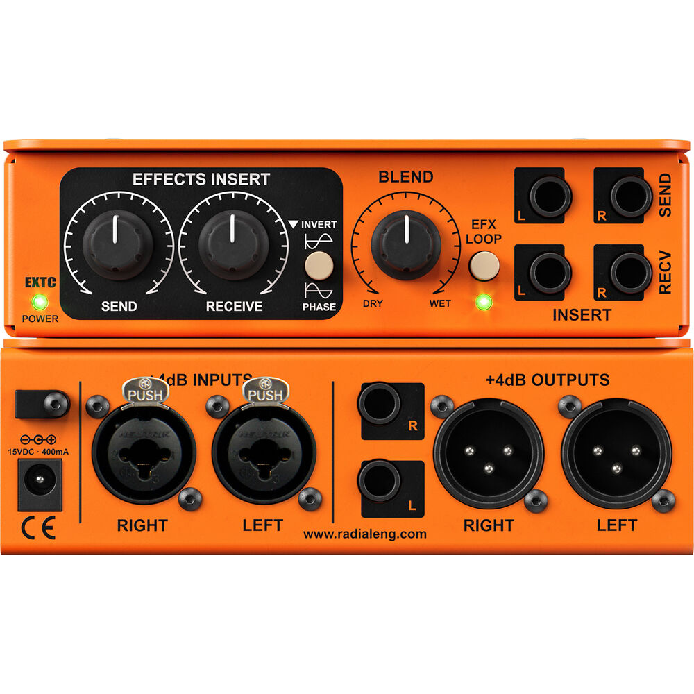 Директ-бокс Radial Engineering EXTC Stereo Guitar Effects R800 1437 00
Директ-бокс Radial Engineering EXTC Stereo Guitar Effects R800 1437 00