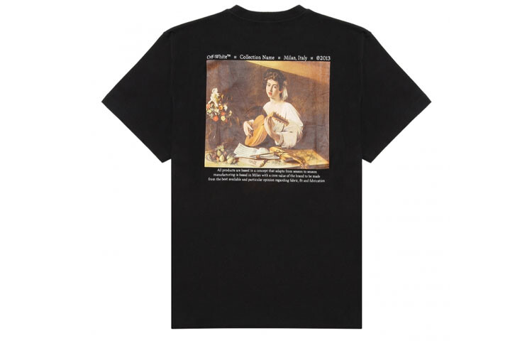 Футболка мужская Off-White Caravaggio Lute, черный
Футболка мужская Off-White Caravaggio Lute, черный