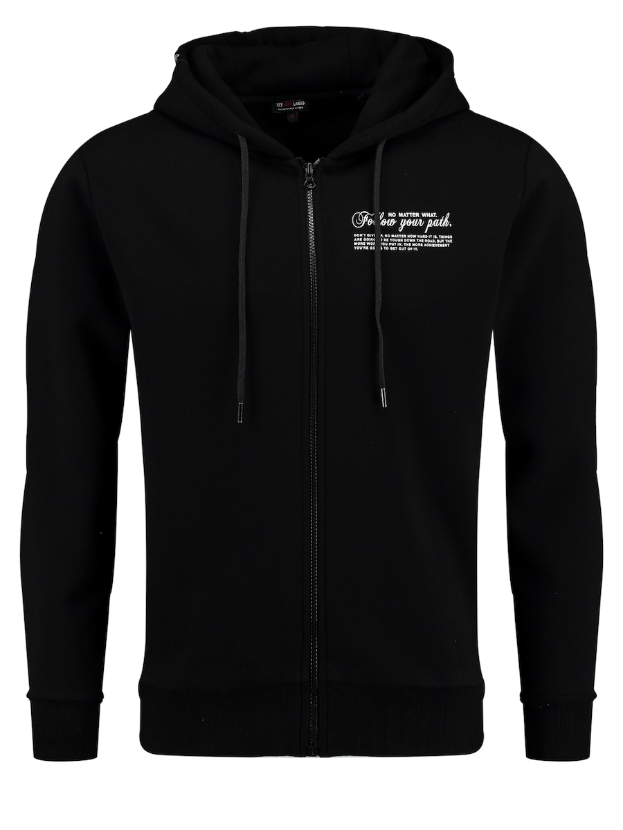 Толстовка с капюшоном на молнии Key Largo PATH, черный
Толстовка с капюшоном на молнии Key Largo PATH, черный