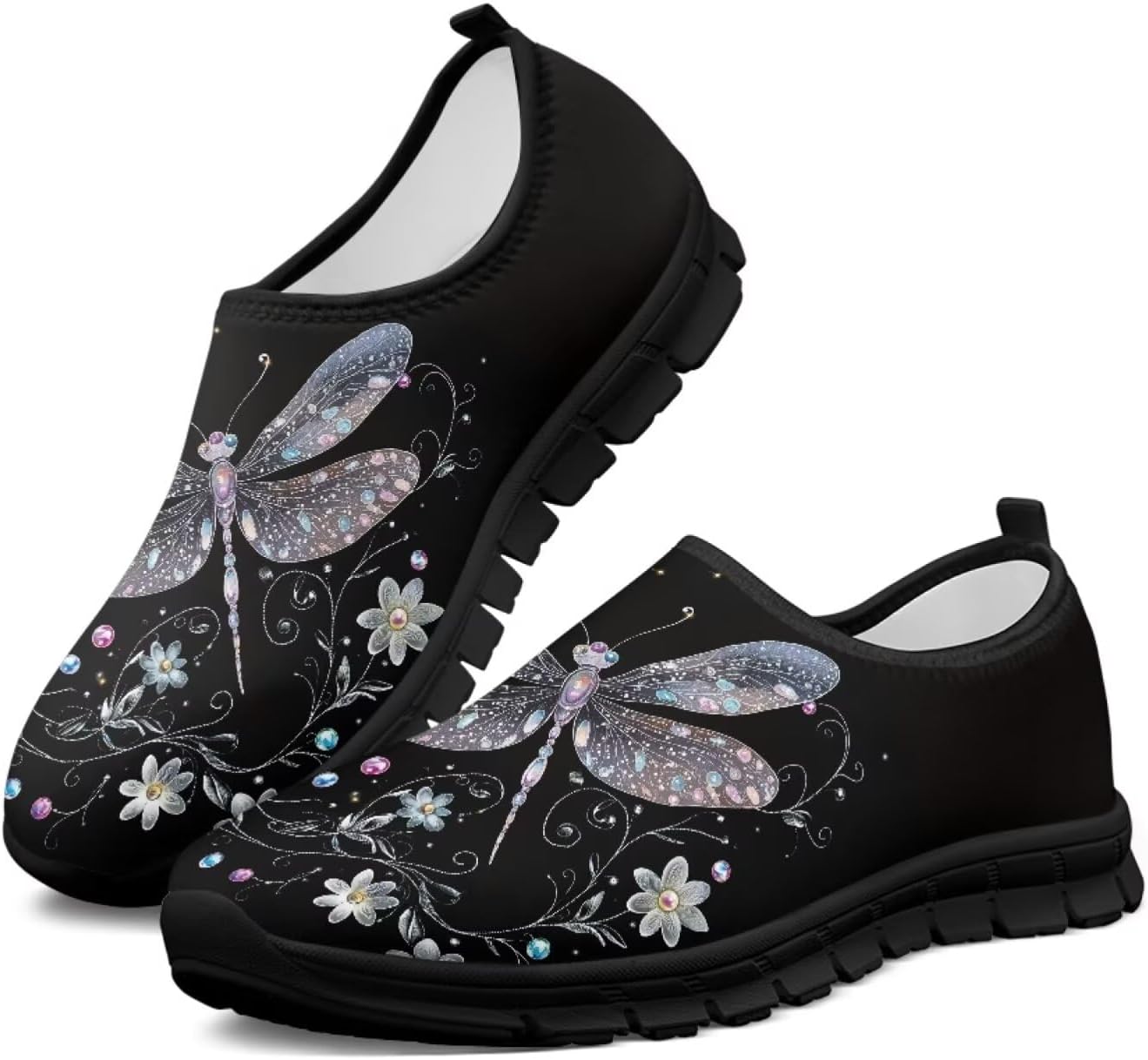 Мужские кроссовки Howilath с принтом стрекозы и морской черепахи, обувь без шнурков, повседневные лоферы, Dragonfly Floral Print
Мужские кроссовки Howilath с принтом стрекозы и морской черепахи, обувь без шнурков, повседневные лоферы, Dragonfly Floral Print