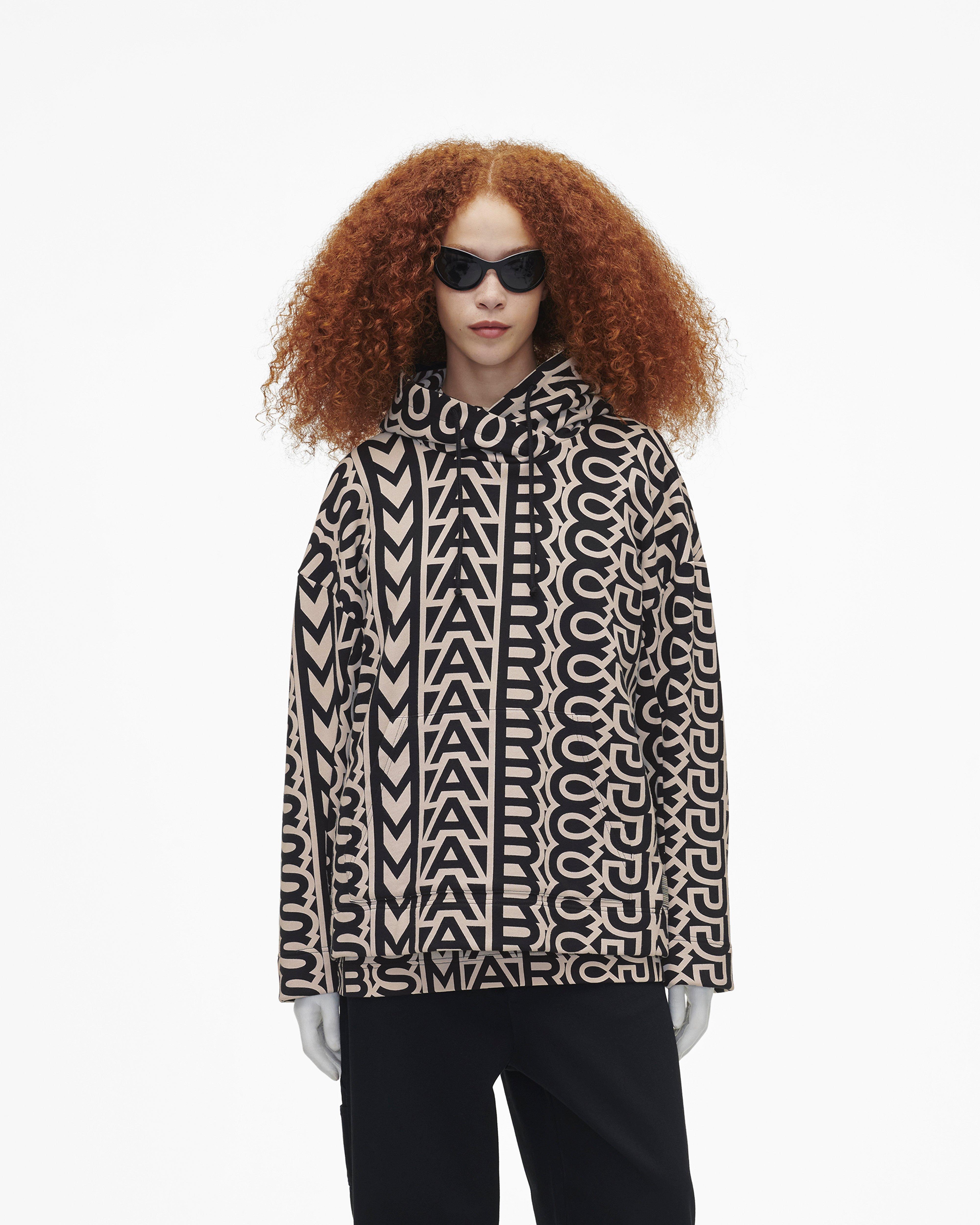 Толстовка большого размера с монограммой Marc Jacobs, черный/слоновая кость
Толстовка большого размера с монограммой Marc Jacobs, черный/слоновая кость