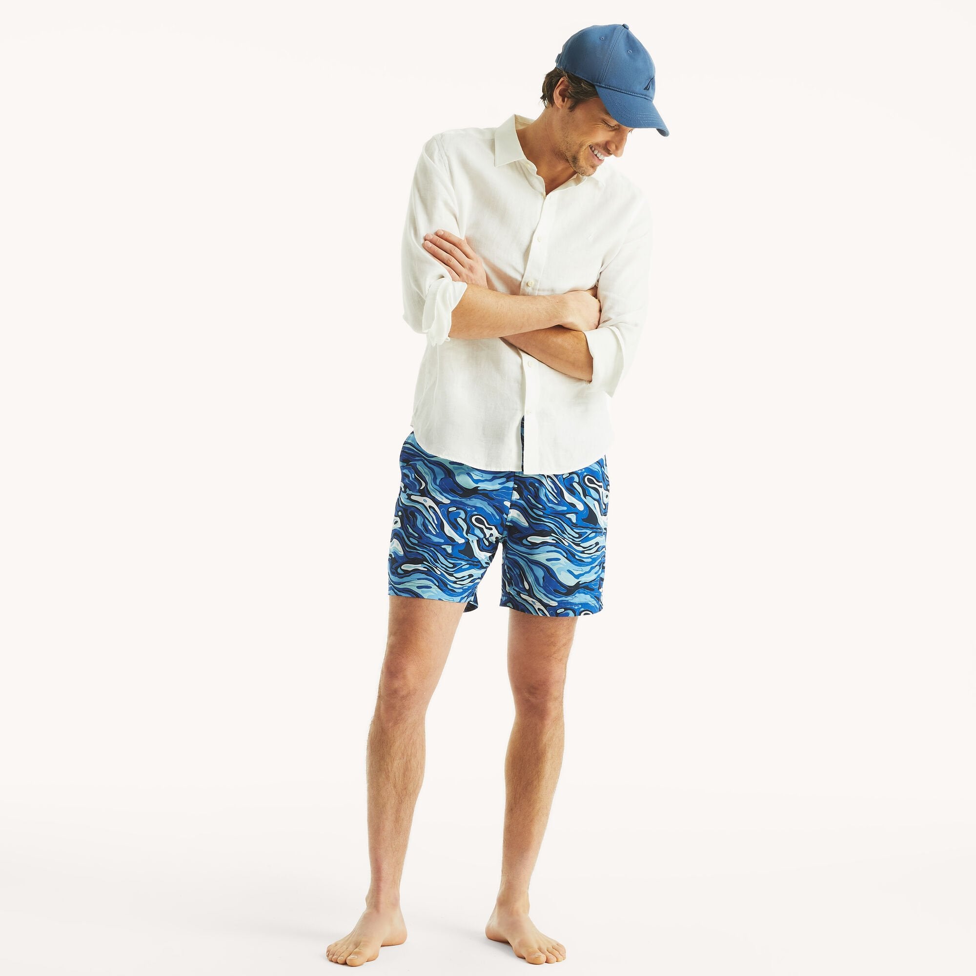 Мужские шорты для плавания Nautica, темно-синий
Мужские шорты для плавания Nautica, темно-синий