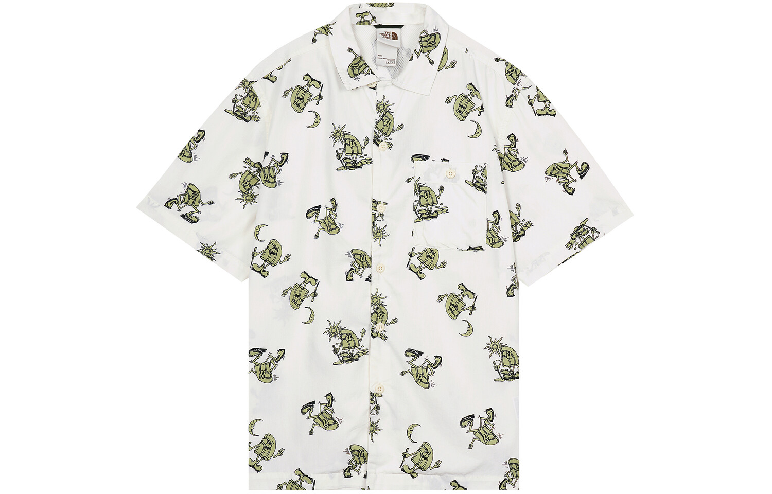 Летняя рубашка для активного отдыха на открытом воздухе для мужчин, белая The North Face, белый
Летняя рубашка для активного отдыха на открытом воздухе для мужчин, белая The North Face, белый